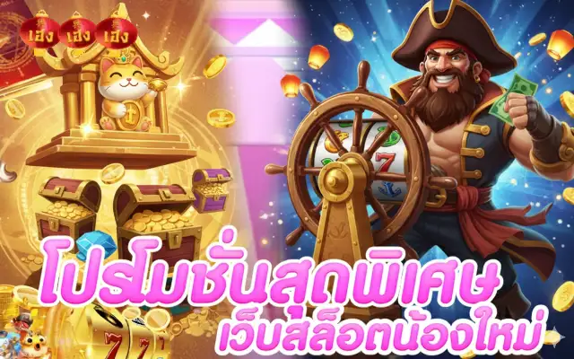 โปรโมชั่นสุดพิเศษจากเว็บสล็อตน้องใหม่